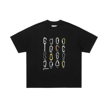 Experiment Five Carabiner Tee Black
