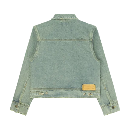 Experiment Five Denim Jacket Washed Blue