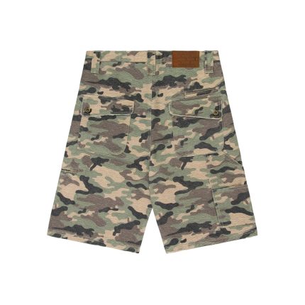 Experiment Five Double Knee Carpenter Shorts Camo