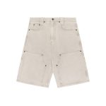 Experiment Five Double Knee Carpenter Shorts Stone