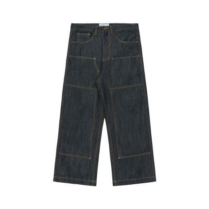 Experiment Five Double knee Denim Jeans
