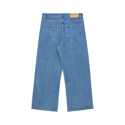 Experiment Five PinsTripe Denim Washed Blue