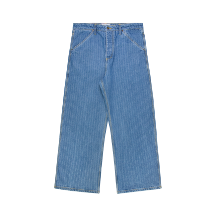 Experiment Five PinsTripe Denim Washed Blue