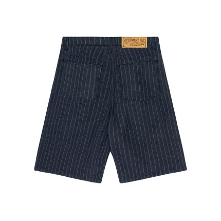 Experiment Five Pinstripe Shorts
