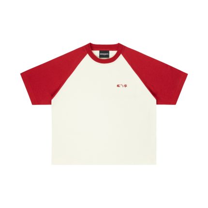 Experiment Five Raglan Tee Red
