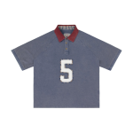 Experiment Five Raglon Polo Navy