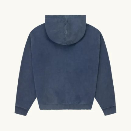Experiment Five Reversible Plaid Zip Hoodie Navy