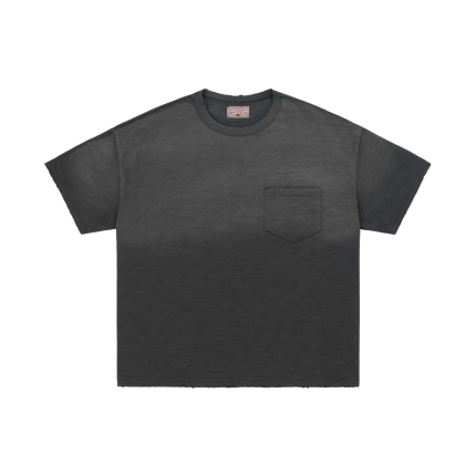 Experiment Five Slub Pocked Tee Black