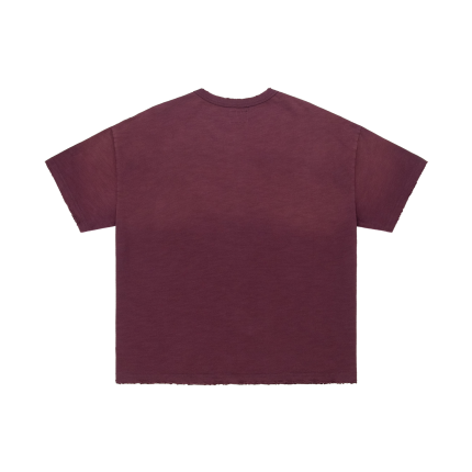 Experiment Five Slub Pocked Tee Maroon