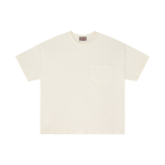 Experiment Five Slub Pocked Tee White