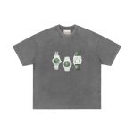 Experiment Five Watch Tee Washed Grey